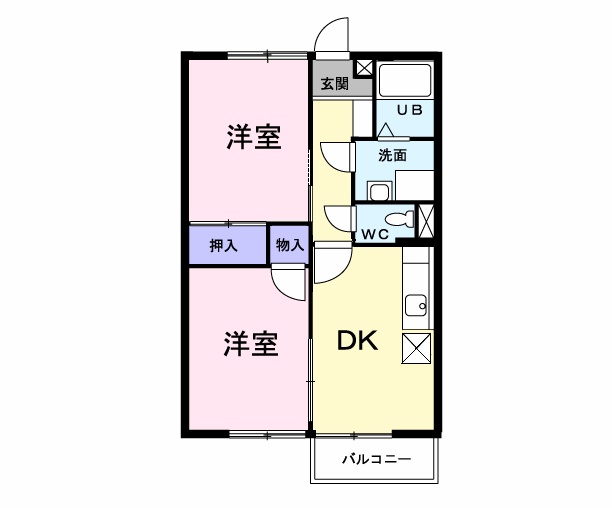 アビタシオンの間取り