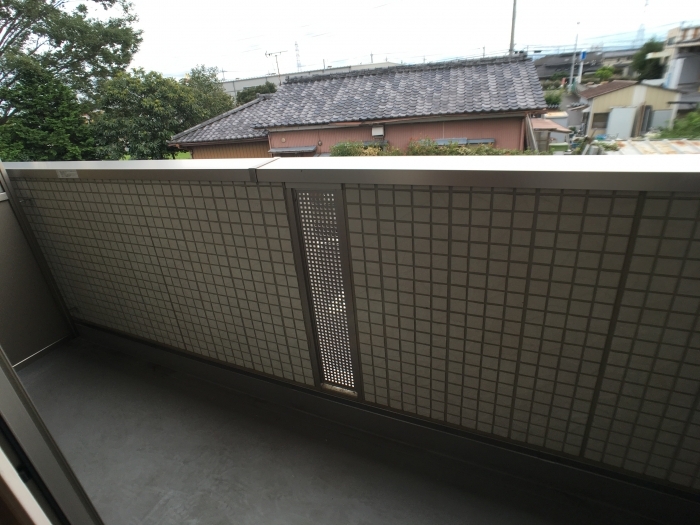 12/27 バルコニー
