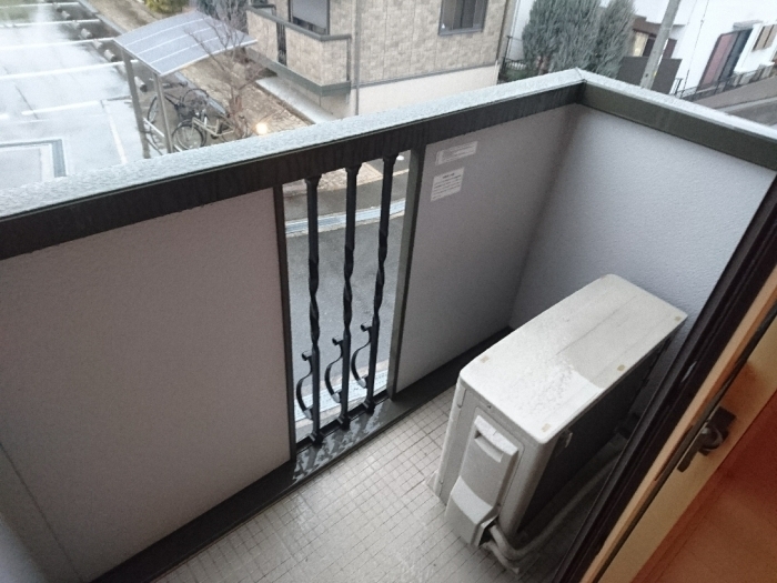 12/18 バルコニー