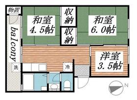 メゾン青葉台5号棟の間取り