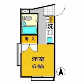 西戸部ダイヤモンドパレスの間取り