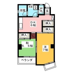 下田ビルの間取り