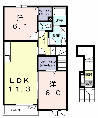 アウローラAの間取り
