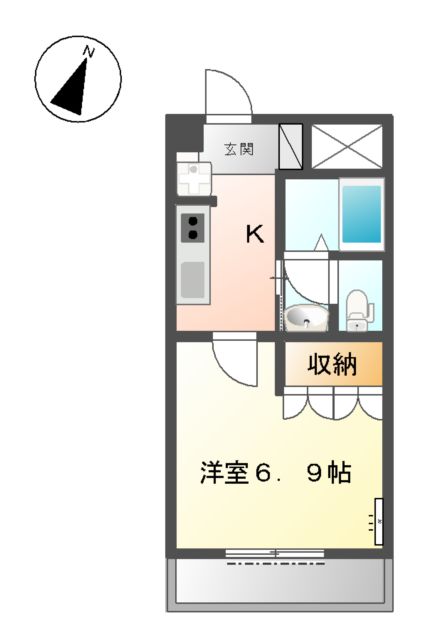 ララ・ポートⅡの間取り