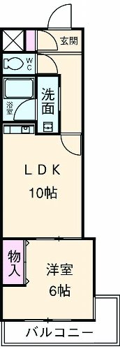 ライブコート安東の間取り