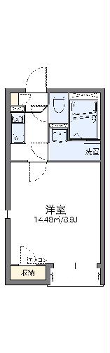 レオネクスト一本杉Ⅲの間取り