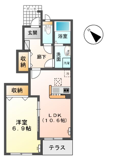 ライム ステージの間取り
