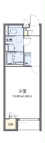 クレイノヴィラ ヴェルテの間取り