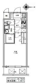 S-RESIDENCE江坂Alegriaの間取り