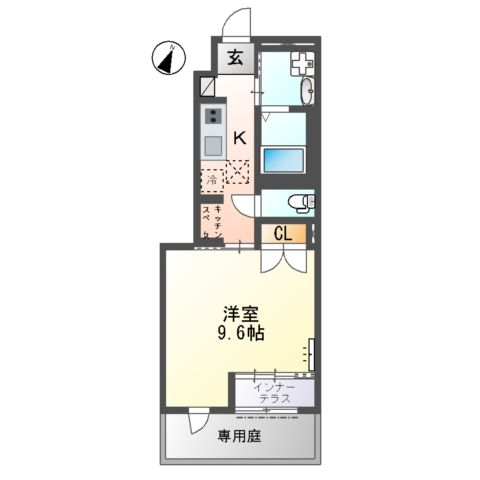 メゾンアルスの間取り