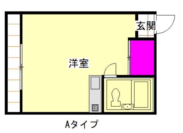 サンピュア井宮の間取り