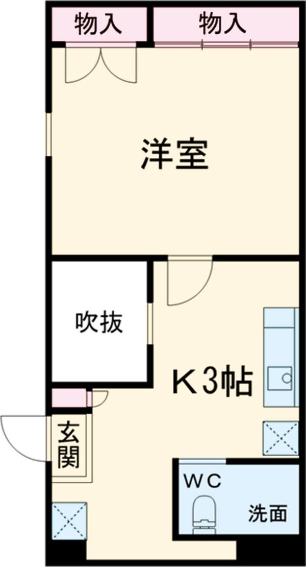 第一小山ハイツの間取り