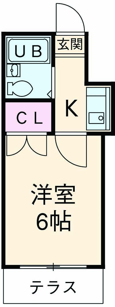 ピュア大岩の間取り