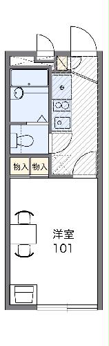 レオパレス原の間取り