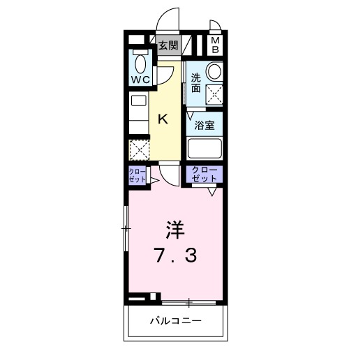 エザンス川北の間取り