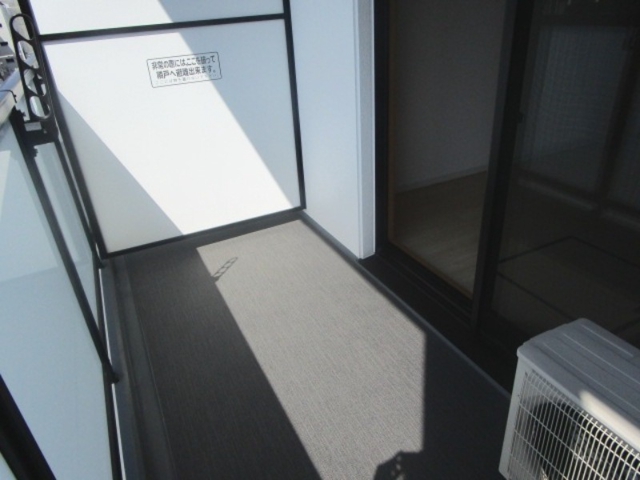 8/14 バルコニー