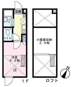 リブ東小岩の間取り