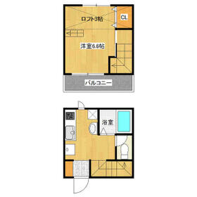 アフェット検見川の間取り