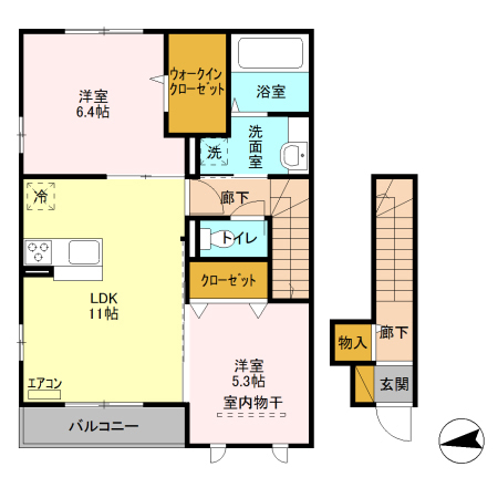 IL CUOREの間取り