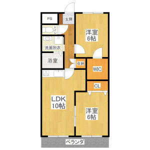 アルヴィラージュの間取り