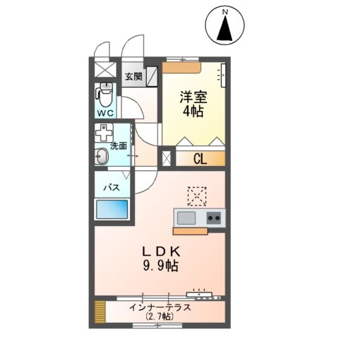 エトワール・つむぎの間取り