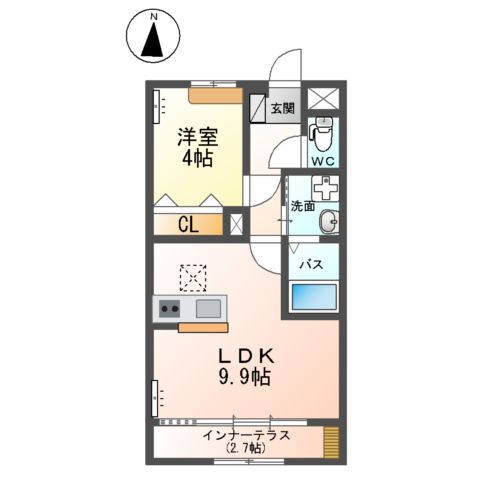 エトワール・つむぎの間取り