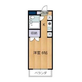 孝友第6ビルグリーンハイツ麻生の間取り