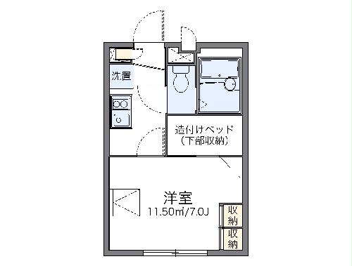 レオパレスTSの間取り