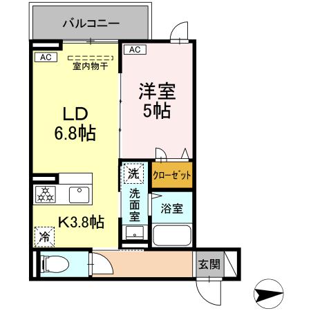 グラナーデ東水元の間取り