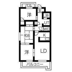 エトワール桑名の間取り