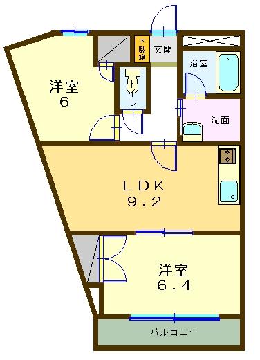 ヴィラメゾン NORIKAの間取り