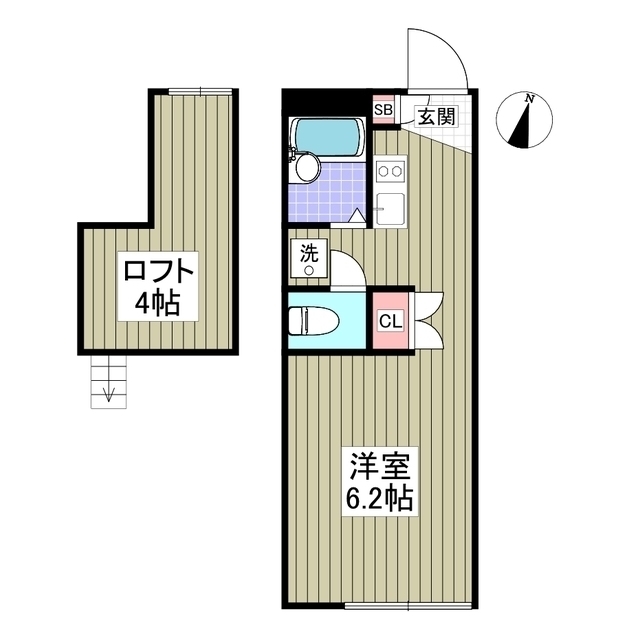 カーサミユキの間取り