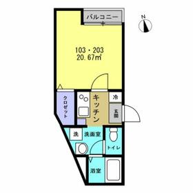 コパン武里の間取り