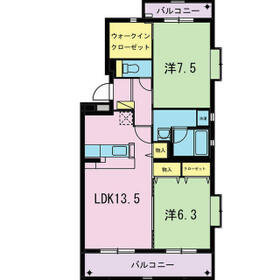 ベルジュの間取り