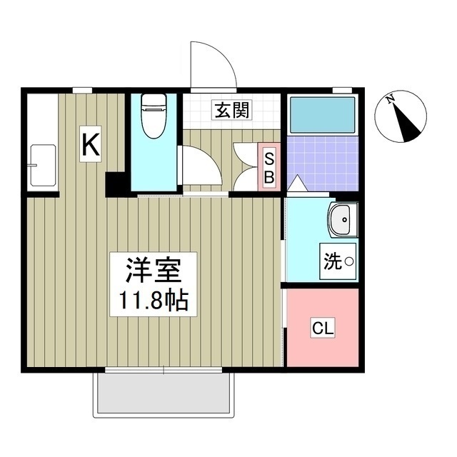 ウィン・ビューティーの間取り