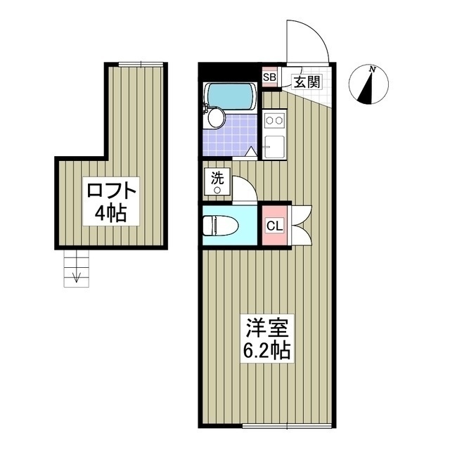 カーサミユキの間取り