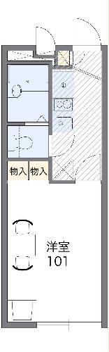 レオパレスYuiの間取り