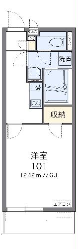 クレイノSASALAの間取り