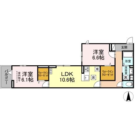 2/24 間取