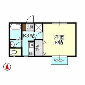 コーポサンガの間取り