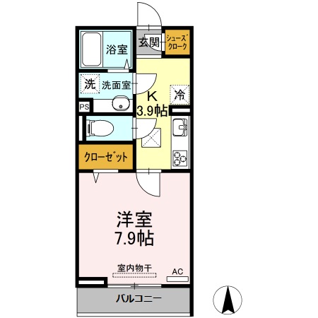 メゾンドアヴァンセの間取り