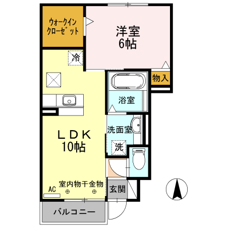 ル・アンジュの間取り