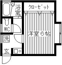 ジョイフル鶴見第二の間取り