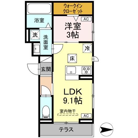 Celeste(セレスト)の間取り