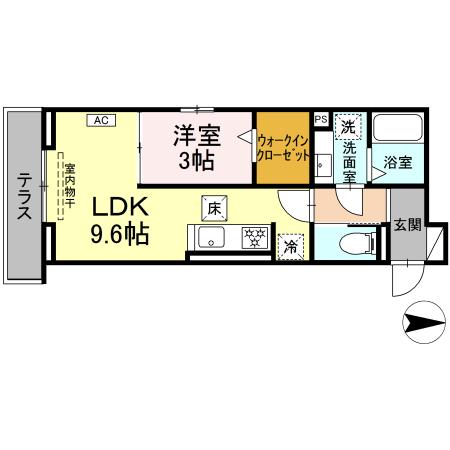 Celeste(セレスト)の間取り