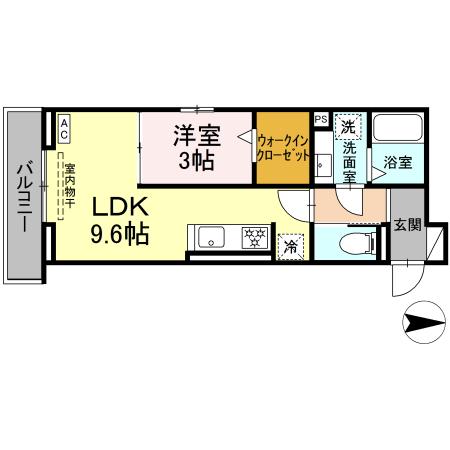 Celeste(セレスト)の間取り