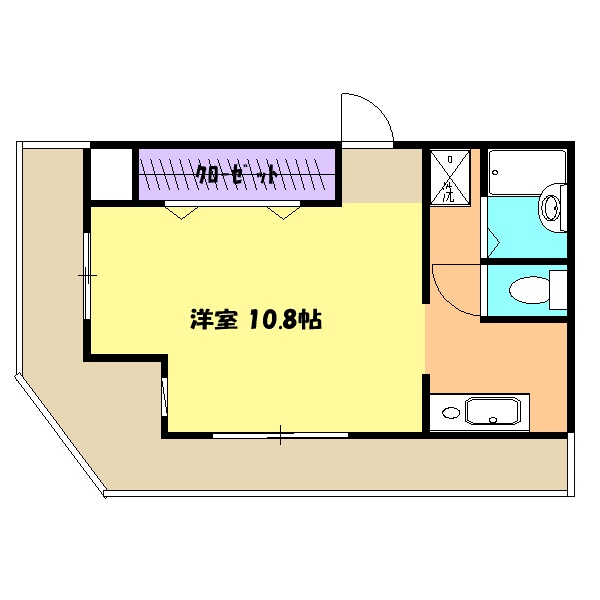 新宿マンションの間取り