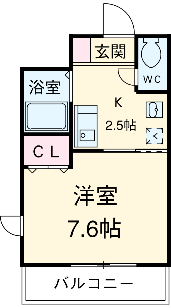 シャイニングシティー木曽川の間取り