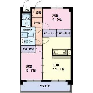 プリリアンスTAKEKOSHIの間取り