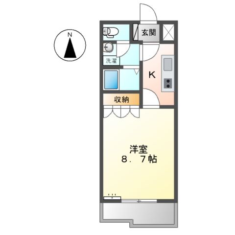 ドラマージュの間取り